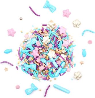Picture of MERMAID SUGAR SPRINKLE MIX X1G MIN 50G